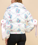 Snowy Flowers Jacket