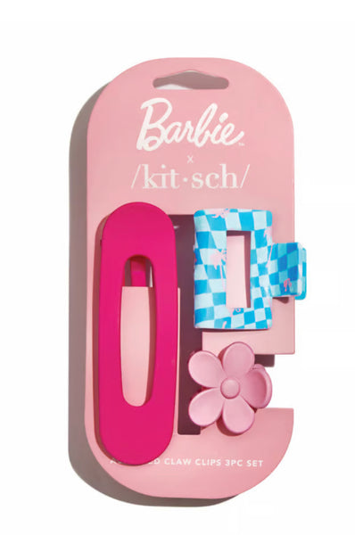 Barbie x Kitsch Assorted Claw Clip Set