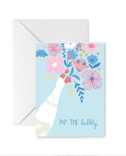 Greeting Card - Pop the Bubbly