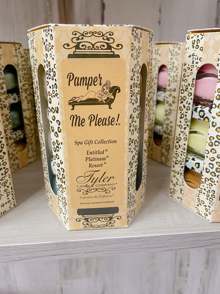 Tyler Candle Pamper Me Please Candle Gift Set