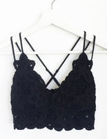 Black Lace Bralette 0918